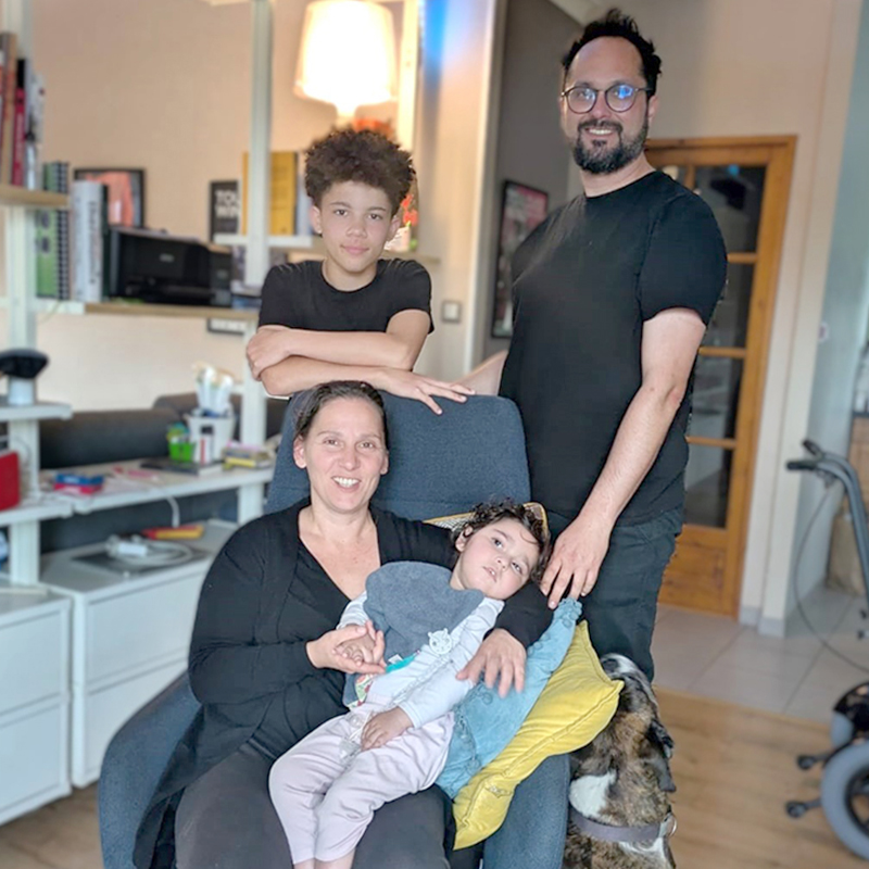 Roxane et sa famille 