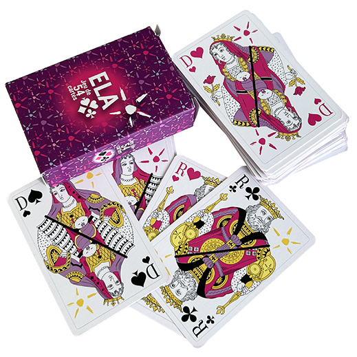 Jeu de 54 cartes édition ELA